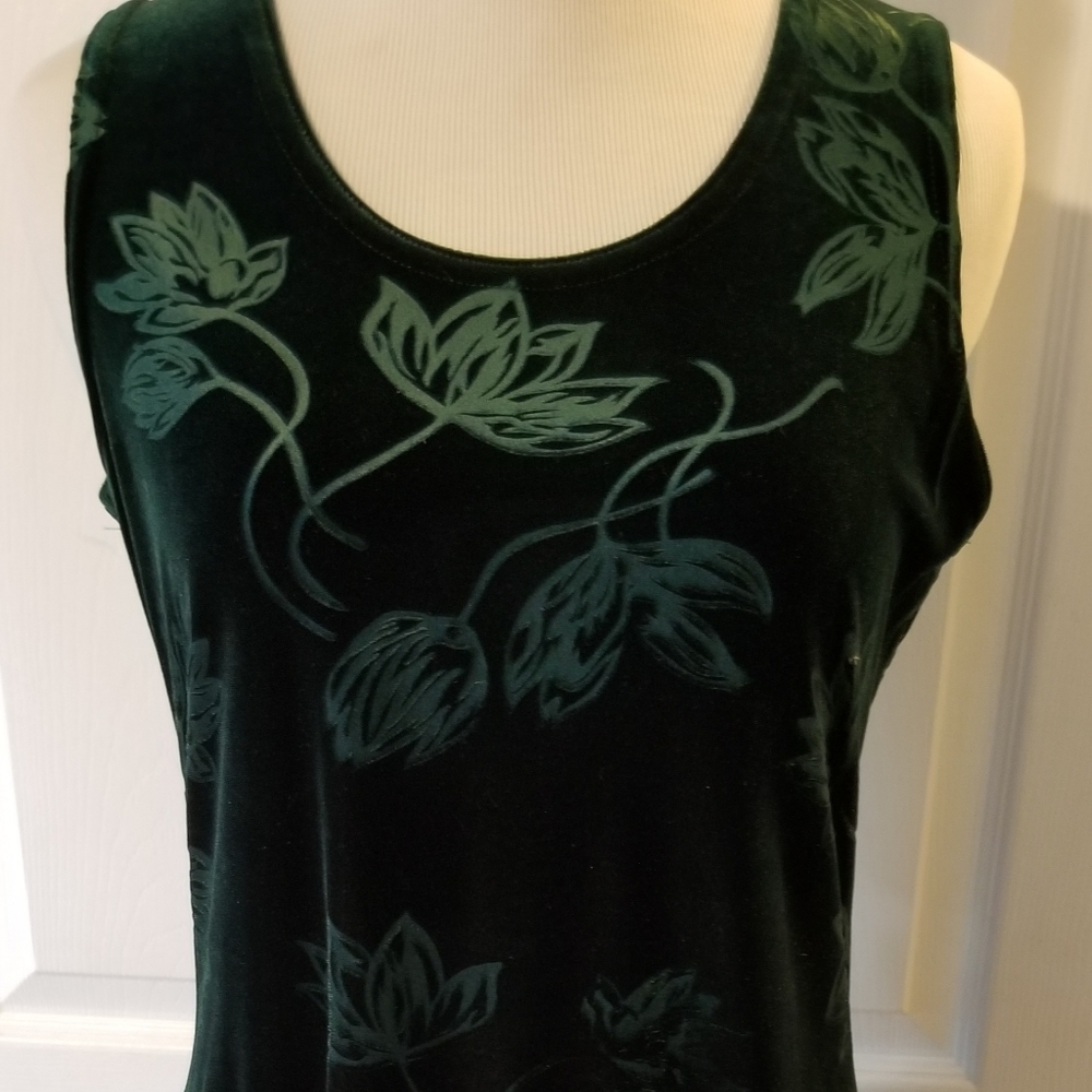 Short forest green mini dress